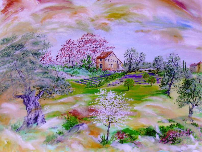 The farmhouse of the guys (Tourrettes sur loup)